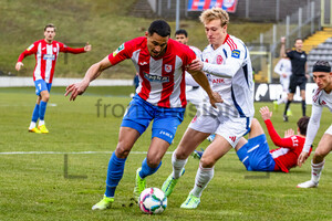 Vincent Ocansey, Leonard Brodersen  WSV gegen F95 U23
