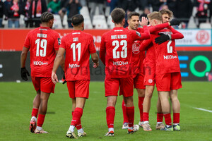 Leonardo Vonic Torjubel Rot-Weiss Essen - SV Sandhausen 23.11.2024
