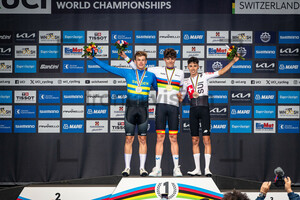 SODERQVIST Jakob, ROMEO ABAD Ivan, CHRISTEN Jan: UCI Road Cycling World Championships - Zürich 2024