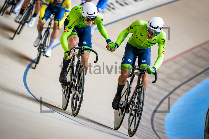 MURN Vid, PETERLIN Nejc: UEC Track Cycling European Championships U23/U19– Cottbus 2024