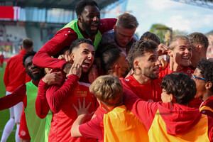 Ahmet Arslan Torjubel Rot-Weiss Essen - FC Viktoria Köln 05.10.2024