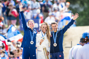 BATTEN Haley, FERRAND PREVOT Pauline, RISSVEDS Jenny: Olympic Games - Paris 2024