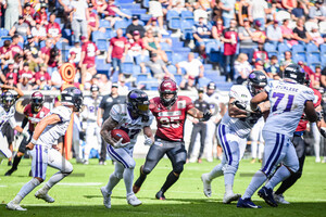 Rhein Fire vs. Frankfurt Galaxy American Football European League of Football (ELF) 21.08.2022
