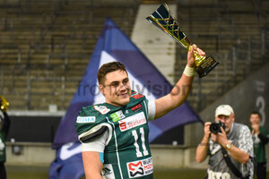 Reilly Hennessey Potsdam Royals vs. Schwäbisch Hall Unicorns German Bowl Spielfotos 08.10.2022