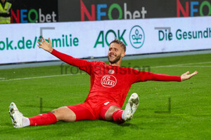 Torjubel Torben Müsel Rot-Weiss Essen - Borussia Dortmund U23 25.09.2024