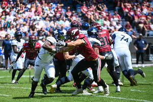 Chris Voumbo Rhein Fire Paris Musketeers Spielfotos 28.07.2024