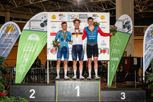 BRIESE Max David, TEUTENBERG Tim Torn, BOOS Benjamin: DM Omnium 2023 - Frankfurt Oder