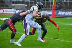 Sandro Platzgummer Cologne Centuirions Frankfurt Galaxy Spielfotos 04.08.2024