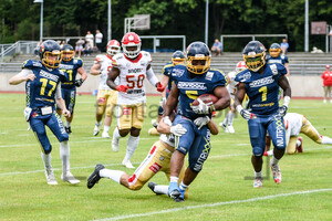 Brett Sylv, Darnell Walker jr GFL2 Assindia Cardinals vs. Lübeck Cougars 31.07.2022