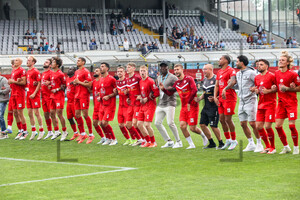 Rot-Weiss Essen bejubelt Sieg in München 03.05.2025