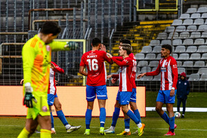 Torjubel Wuppertaler SV gegen Fortuna Düsseldorf U23