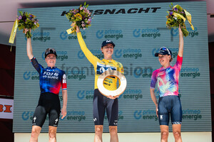 VOLLERING Demi, REUSSER Marlen, NIEWIADOMA Katarzyna: Tour de Suisse - Women 2025 - 4. Stage