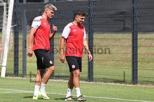 Marek Janssen, Ahmet Arslan Trainingsauftakt Rot-Weiss Essen Saison 2025/2026