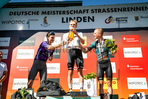 ENGELHARDT Felix, ZIMMERMANN Georg, SCHIFFER Anton: National Championships-Road Cycling 2024 - RR Elite Men