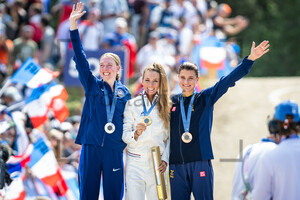 BATTEN Haley, FERRAND PREVOT Pauline, RISSVEDS Jenny: Olympic Games - Paris 2024