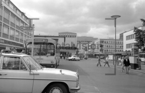 Old Bus station Bonn Bad Godesberg Historic Image