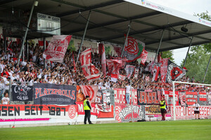 Rot-Weiss Essen Fans Support In Aspach 17.05.2025