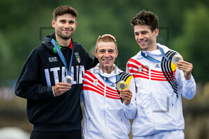 GANNA Filippo, EVENEPOEL Remco, VAN AERT Wout: Olympic Games - Paris 2024