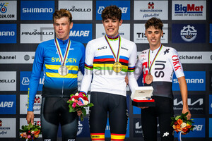 SODERQVIST Jakob, ROMEO ABAD Ivan, CHRISTEN Jan: UCI Road Cycling World Championships - Zürich 2024