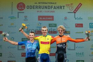 SCHEMPP Oscar, VAN DEN VEN Jarne, VAN DER VEEN Cas, : Oderrundfahrt 2025 - 4. Stage