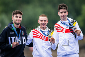 GANNA Filippo, EVENEPOEL Remco, VAN AERT Wout: Olympic Games - Paris 2024