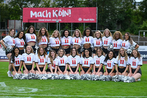 Cheerleader Cologne Centuirions Frankfurt Galaxy Spielfotos 04.08.2024