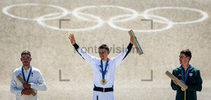KORETZKY Victor, PIDCOCK Thomas, HATHERLY Alan: Olympic Games - Paris 2024