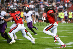 Terryon Robinson, Frankfurt Galaxy at Cologne Centurions Spielfotos 12.08.2023