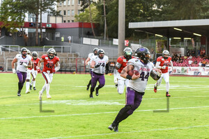 Leon Helm, Frankfurt Galaxy at Cologne Centurions Spielfotos 12.08.2023