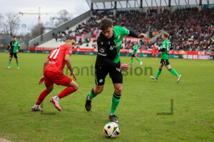 Lukas Wallner, Ramien Safi Duell Rot-Weiss Essen H96