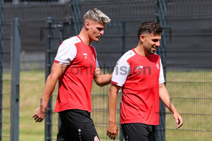 Marek Janssen, Ahmet Arslan Trainingsauftakt Rot-Weiss Essen Saison 2025/2026