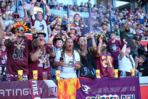 Fans Rhein Fire Madrid Bravos Spielfotos 01.09.2024