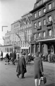 Frühjahrsmesse Ring Messehaus Hotel International Leipzig 1963