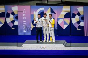 LEITAO Iuri, THOMAS Benjamin, VAN DEN BOSSCHE Fabio: Olympic Games - Paris 2024