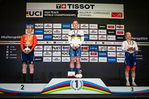VAN DE WOUW Hetty, FINUCANE Emma, SATO Mina: UCI Track Cycling World Championships – 2024