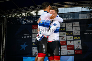 WAFLER Tim, KOKAS Raphael: UEC Track Cycling European Championships U23/U19– Cottbus 2024