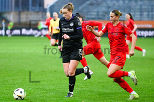 Laura Pucks Google Pixel Frauen Bundesliga SGS Essen Bayern München Spielfotos 07.12.2024