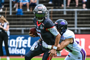 Isaiah Weed Cologne Centuirions Frankfurt Galaxy Spielfotos 04.08.2024