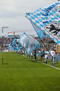 Fahnen Intro TSV 1860 München - Rot-Weiss Essen 03.05.2025