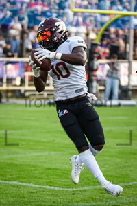 Rhein Fire at Frankfurt Galaxy Spielfotos 03.09.2023 Harlan Kwofie