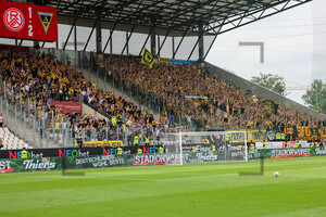 Aachen Fans feiern in Essen 03.08.2024