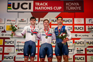 LEDINGHAM-HORN Harry, RICHARDSON Matthew, HELAL Rayan: UCI Track Cycling Nations Cup Konya – 2025