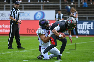 Isaiah Weed Cologne Centuirions Frankfurt Galaxy Spielfotos 04.08.2024