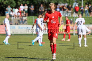 Lucas Brumme Mülheimer FC 97 - Rot-Weiss Essen Spielfotos 08.09.2024