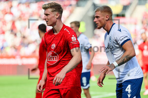 Julian Eitschberger, Louis Oppie Rot-Weiss Essen - DSC Arminia Bielefeld Spielfotos 24.08.2024