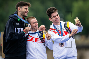 GANNA Filippo, EVENEPOEL Remco, VAN AERT Wout: Olympic Games - Paris 2024