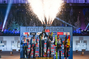 Siegerehrung Biathlon auf Schalke 2024