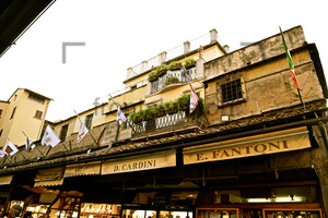 Inside Ponte Vecchio Florence