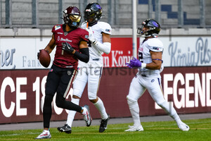 Anthony MAHOUNGOURhein Fire vs. Frankfurt Galaxy Spielfotos 04.06.03.2023