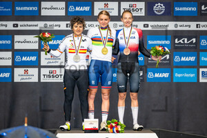 OSTIZ TACO Paula, FERGUSON Cat, CHLADOŇOVA Viktoria: UCI Road Cycling World Championships - Zürich 2024